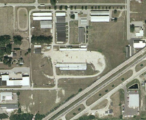 Hudsonville Fair - Aerial Photo (newer photo)